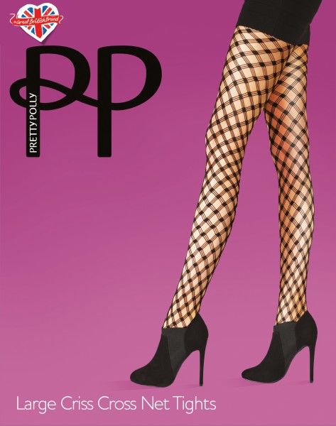 Pretty Polly Large Criss Cross Net Tights