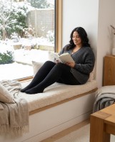 Glamory - Warm and very soft winter tights with viscose and cashmere
