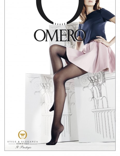 Omero Iride - 30 denier semi-sheer microfiber tights