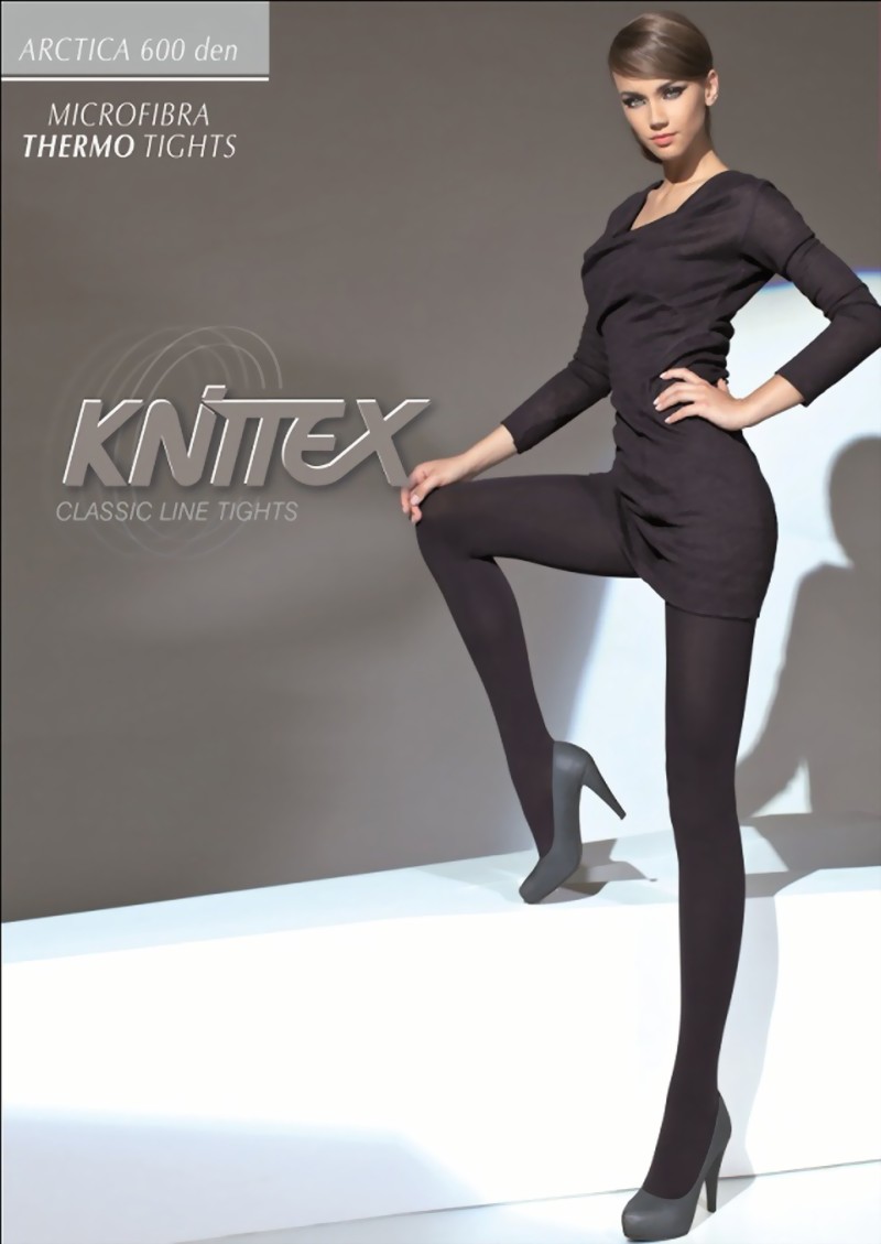 Knittex Opaque winter tights Arctica 600 denier