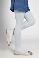 Cecilia de Rafael Baby Red - 40 denier patterned girls tights