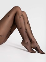 Fiore - 20 denier floral pattern tights
