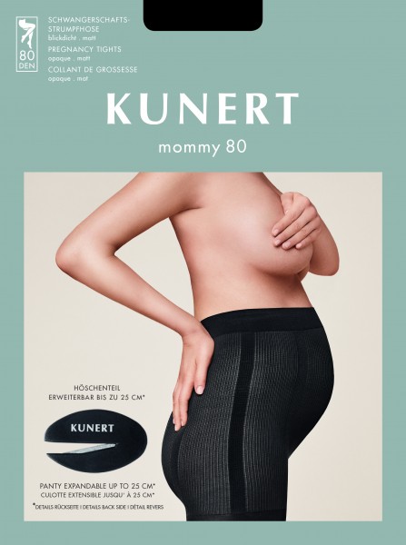 KUNERT Mommy 80 - Opaque maternity tights