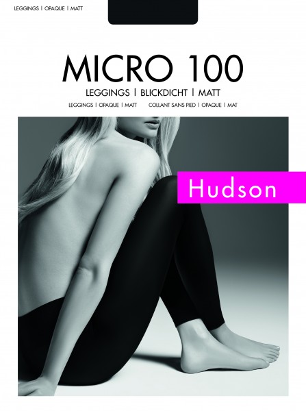 Hudson Micro 100 - Opaque and matt leggings