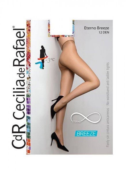Cecilia de Rafael Eterno Breeze - Comfortable no waistband tights with cooling effect