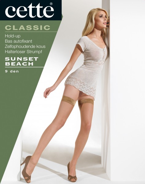 Cette Sunset Beach - Ultra sheer summer hold ups