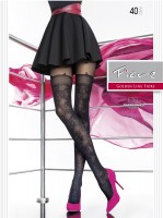 Fiore - Collants résistants avec motifs floraux Etel 40 DEN Fiore - Collants résistants avec motifs floraux Etel 40 DEN