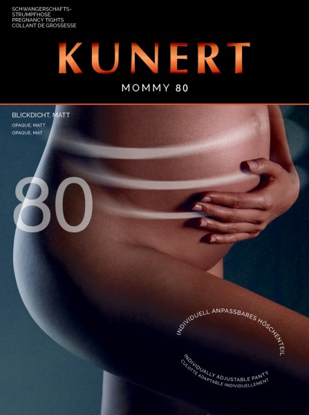 KUNERT Mommy 80 - Opaque maternity tights