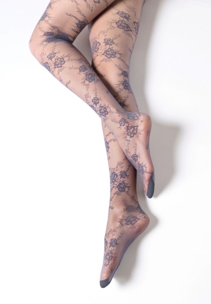 Oroblu - Delicate floral lace pattern tights