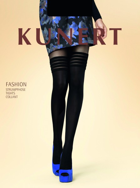 KUNERT - Trendy mock over the knee tights Layering