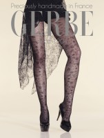Gerbe - Exclusive delicate Flower pattern pantyhose Palace