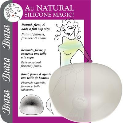 SILICONE AU NATURAL Round silicone Pads