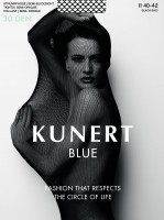 Kunert - Semi-opaque pantyhose made from sustainable materials Blue 30